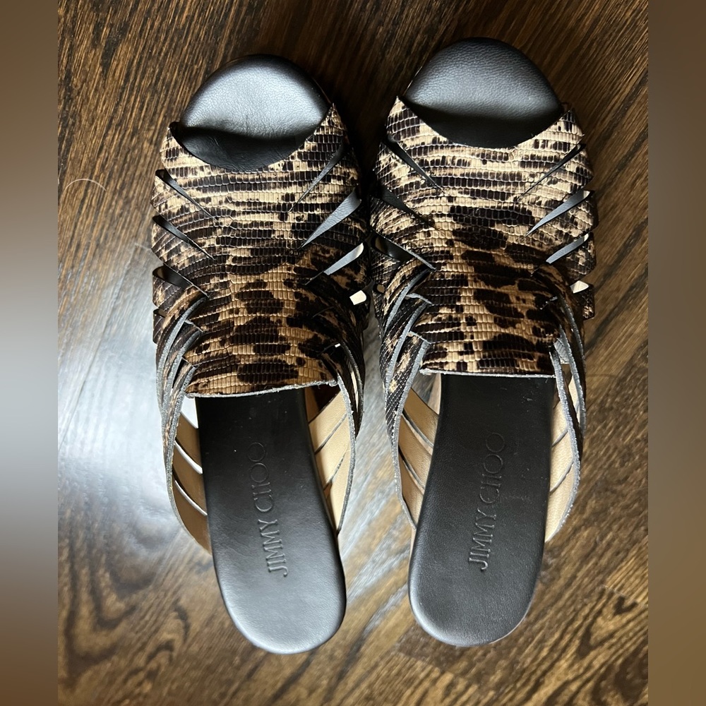 Jimmy Choo Snake Espadrille